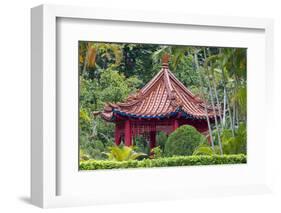 Pavilion inside Shilin Official Residence, Taipei, Taiwan-Keren Su-Framed Photographic Print