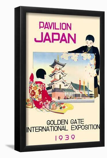 Pavilion Japan- Golden Gate International Exposition 1939-null-Framed Poster