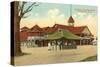 Pavilion, Lake Massabesic, Manchester, New Hampshire-null-Stretched Canvas