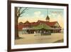 Pavilion, Lake Massabesic, Manchester, New Hampshire-null-Framed Premium Giclee Print