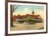 Pavilion, Lake Massabesic, Manchester, New Hampshire-null-Framed Premium Giclee Print