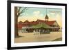 Pavilion, Lake Massabesic, Manchester, New Hampshire-null-Framed Premium Giclee Print