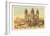 Pavilion of Bolivia, Exposition Universelle 1889, Paris-null-Framed Giclee Print