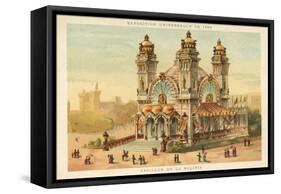 Pavilion of Bolivia, Exposition Universelle 1889, Paris-null-Framed Stretched Canvas