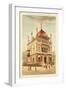 Pavilion of El Salvador, Exposition Universelle 1889, Paris-null-Framed Giclee Print