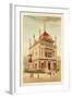 Pavilion of El Salvador, Exposition Universelle 1889, Paris-null-Framed Giclee Print