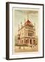 Pavilion of El Salvador, Exposition Universelle 1889, Paris-null-Framed Giclee Print