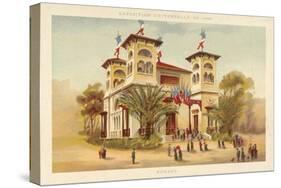 Pavilion of Monaco, Exposition Universelle 1889, Paris-null-Stretched Canvas