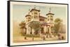 Pavilion of Monaco, Exposition Universelle 1889, Paris-null-Framed Stretched Canvas