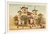 Pavilion of Monaco, Exposition Universelle 1889, Paris-null-Framed Giclee Print