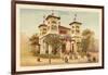 Pavilion of Monaco, Exposition Universelle 1889, Paris-null-Framed Giclee Print