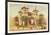 Pavilion of Monaco, Exposition Universelle 1889, Paris-null-Framed Giclee Print