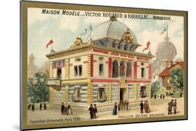 Pavilion of San Salvador, Exposition Universelle, Paris, 1889-null-Mounted Giclee Print