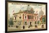 Pavilion of San Salvador, Exposition Universelle, Paris, 1889-null-Framed Giclee Print