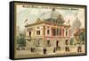 Pavilion of San Salvador, Exposition Universelle, Paris, 1889-null-Framed Stretched Canvas