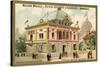 Pavilion of San Salvador, Exposition Universelle, Paris, 1889-null-Stretched Canvas