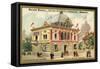 Pavilion of San Salvador, Exposition Universelle, Paris, 1889-null-Framed Stretched Canvas