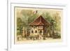 Pavilion of Senegal, Exposition Universelle 1889, Paris-null-Framed Giclee Print