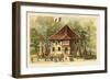 Pavilion of Senegal, Exposition Universelle 1889, Paris-null-Framed Giclee Print