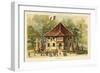 Pavilion of Senegal, Exposition Universelle 1889, Paris-null-Framed Giclee Print