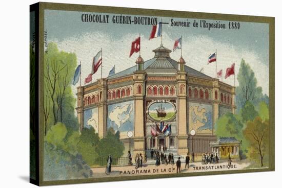 Pavilion of the Compagnie Generale Transatlantique-null-Stretched Canvas