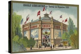 Pavilion of the Compagnie Generale Transatlantique-null-Stretched Canvas