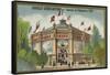 Pavilion of the Compagnie Generale Transatlantique-null-Framed Stretched Canvas