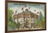 Pavilion of the Compagnie Generale Transatlantique-null-Framed Giclee Print