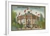 Pavilion of the Compagnie Generale Transatlantique-null-Framed Giclee Print