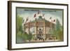 Pavilion of the Compagnie Generale Transatlantique-null-Framed Giclee Print