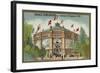 Pavilion of the Compagnie Generale Transatlantique-null-Framed Giclee Print