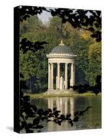 Pavilion or Folly in Grounds of Schloss Nymphenburg, Munich (Munchen), Bavaria (Bayern), Germany-Gary Cook-Stretched Canvas