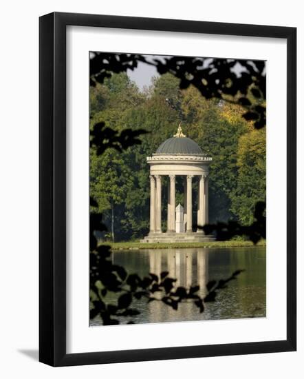 Pavilion or Folly in Grounds of Schloss Nymphenburg, Munich (Munchen), Bavaria (Bayern), Germany-Gary Cook-Framed Photographic Print