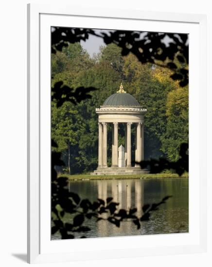 Pavilion or Folly in Grounds of Schloss Nymphenburg, Munich (Munchen), Bavaria (Bayern), Germany-Gary Cook-Framed Photographic Print