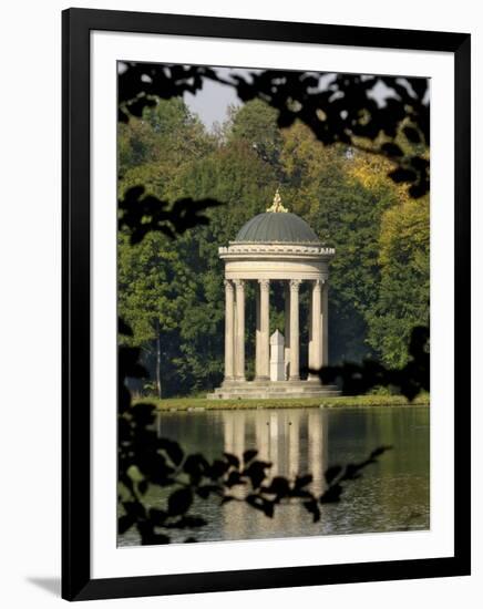 Pavilion or Folly in Grounds of Schloss Nymphenburg, Munich (Munchen), Bavaria (Bayern), Germany-Gary Cook-Framed Photographic Print