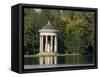 Pavilion or Folly in Grounds of Schloss Nymphenburg, Munich (Munchen), Bavaria (Bayern), Germany-Gary Cook-Framed Stretched Canvas