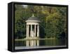 Pavilion or Folly in Grounds of Schloss Nymphenburg, Munich (Munchen), Bavaria (Bayern), Germany-Gary Cook-Framed Stretched Canvas