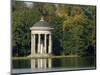Pavilion or Folly in Grounds of Schloss Nymphenburg, Munich (Munchen), Bavaria (Bayern), Germany-Gary Cook-Mounted Photographic Print