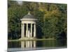 Pavilion or Folly in Grounds of Schloss Nymphenburg, Munich (Munchen), Bavaria (Bayern), Germany-Gary Cook-Mounted Photographic Print