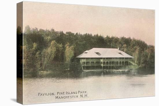 Pavilion, Pine Island, Manchester, New Hampshire-null-Stretched Canvas