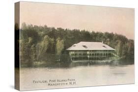 Pavilion, Pine Island, Manchester, New Hampshire-null-Stretched Canvas
