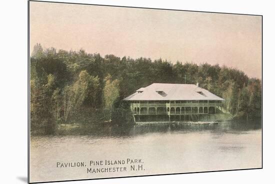 Pavilion, Pine Island, Manchester, New Hampshire-null-Mounted Premium Giclee Print