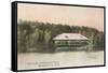 Pavilion, Pine Island, Manchester, New Hampshire-null-Framed Stretched Canvas