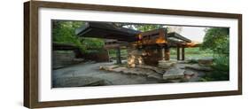 Pavillion in Caldwell Lily Pond-Steve Gadomski-Framed Photographic Print