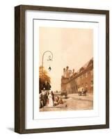 Pavillon De Flore, Tuileries, 1839-Thomas Shotter Boys-Framed Giclee Print