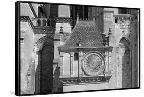 Pavillon de l'horloge, Chartres Cathedral, Chartres, Eure-et-Loir, France-Panoramic Images-Framed Stretched Canvas