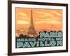 Pavillon Hotel, Paris-null-Framed Art Print