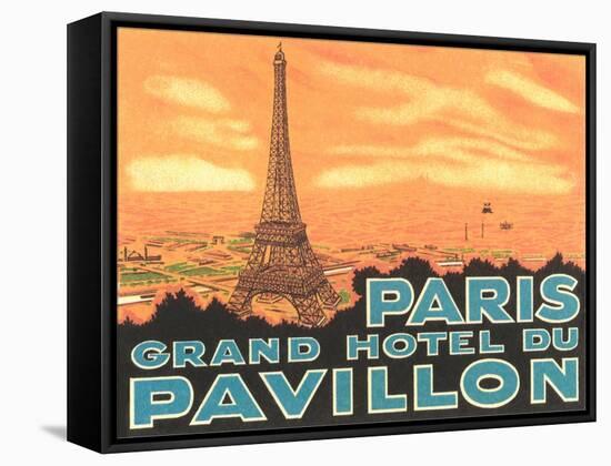 Pavillon Hotel, Paris-null-Framed Stretched Canvas