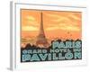 Pavillon Hotel, Paris-null-Framed Art Print