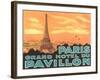 Pavillon Hotel, Paris-null-Framed Art Print